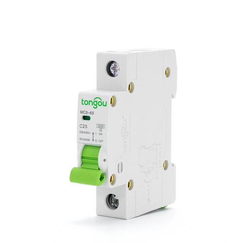 AC 1P 25A MCB TOMC3-63 mit mehreren Funktionen - TONGOU AC 1P 25A MCB TOMC3-63 mit mehreren Funktionen - TONGOU
