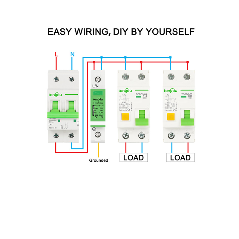 Surge-protection-device-wiring