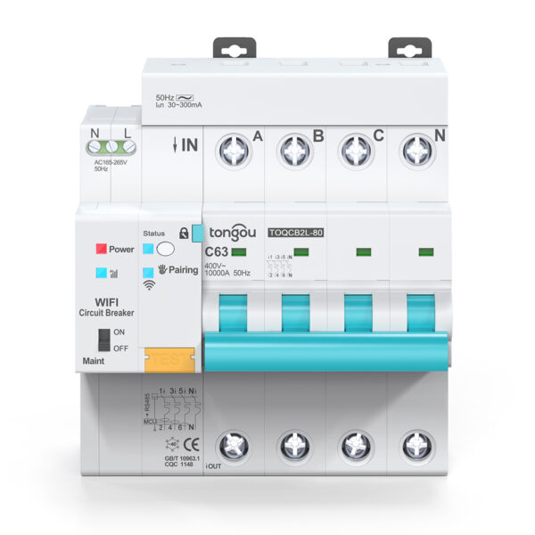 TOQCB2L-4P-Tongou-Smart-Schutzschalter-TUYA