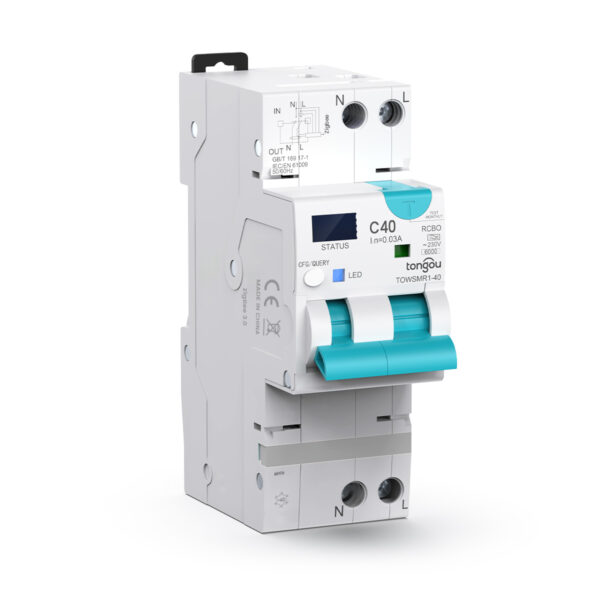 Zigbee-Smart-Schutzschalter RCBO - TOSMR1