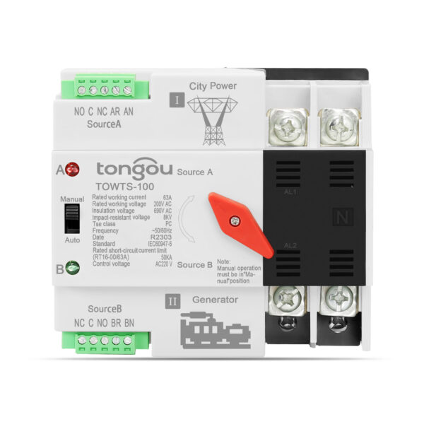 TOWTS-2P ATS-Automatische Stellschalter