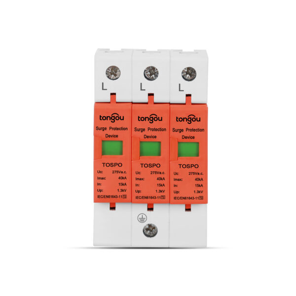 AC SPD TOSPO-3P Haushalts-Stromsturmschutz