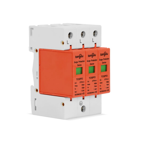 AC SPD TOSPO-3P Haushalts-Stromsturmschutz