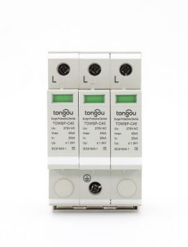TOWSP-C40 SPD Protector contra sobretensiones para la casa