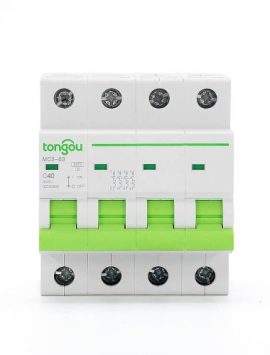 3KA Mini Disyuntor MCB 4P TOMC5-63