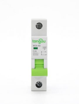 Siluratore Mini 1P 25A 3KA MCB TOMC5-63 - TONGOU