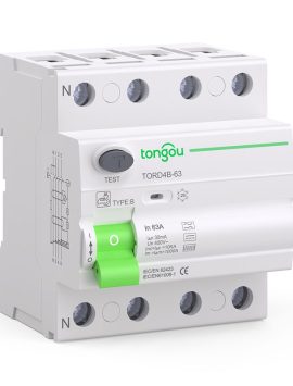 TORD4B 4P Trifase 30mA - 300mA Tipo B RCCB RCD protezione da perdita di terra per CC