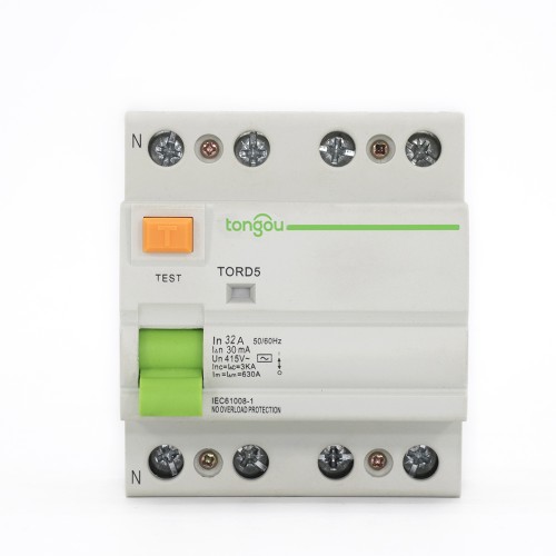 Interruttore Differenziale (RCCB) RCD 4P 32A 30mA - TORD5