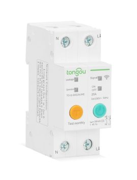 Interruttore a rastrello DIN per circuit breaker WiFi TUYA con controllo remoto mobile TO-Q-SR263JWE