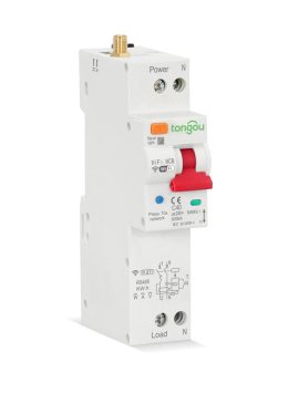 Interruttore Elettrico WiFi Smart Tuya con Monitoraggio dell'Energia TO-Q-ST163JWT 1P