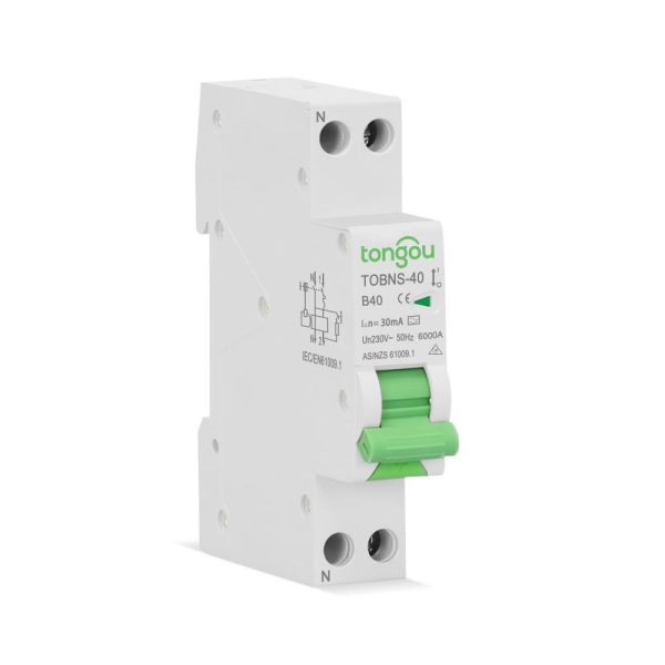 Interruttore Differenziale con Protezione da Sopraccorrente RCBO TOBNS Tongou
