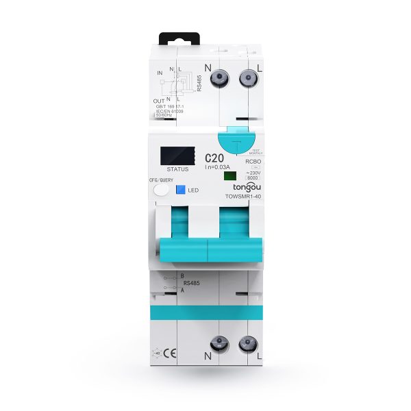 Significato dell'Interruttore Elettrico WiFi Smart RCBO TOSMR1