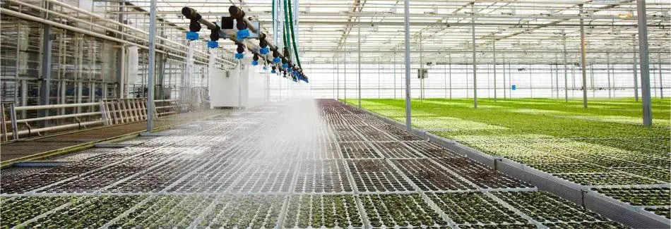 Agricultural Irrigation System Watering Crops Farm Land Agriculture