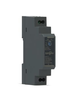 Dispositivo di Alimentazione a Commutazione su Rail DIN SPSD 24V 0,63A Tongou 100-240V 50/60Hz