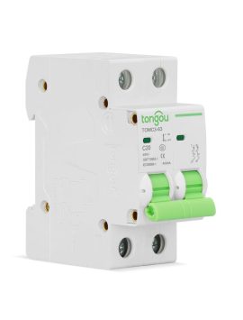Miniature Circuit Breaker MCB TOMC3-63 2P 4,5kA Definizione