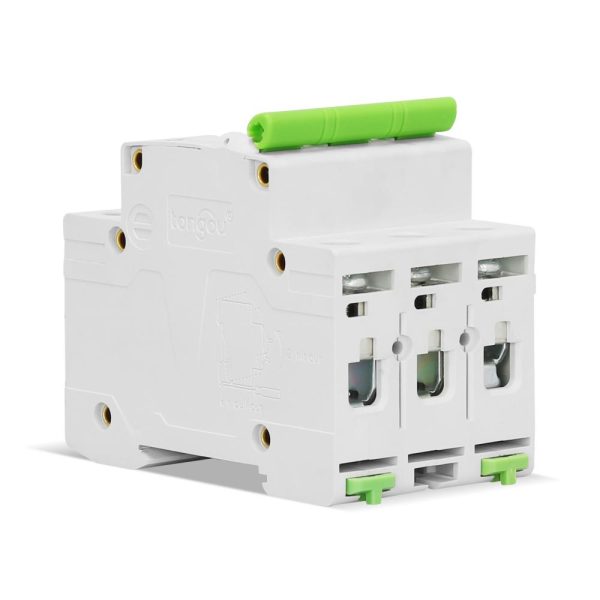Miniature Circuit Breaker MCB TOMC3-63 3P 4.5kA Costruzione