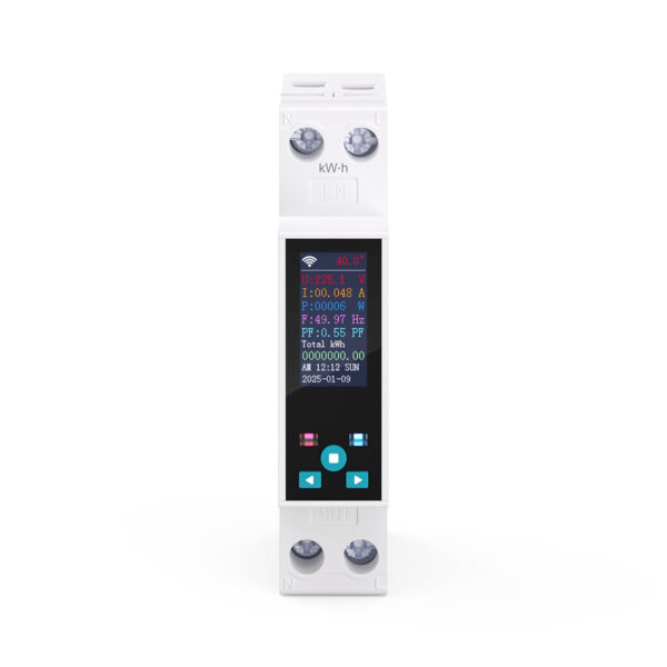 Contatore intelligente Wi-Fi Tuya monofase su rail DIN 50A TO-Q-SYS-JWT