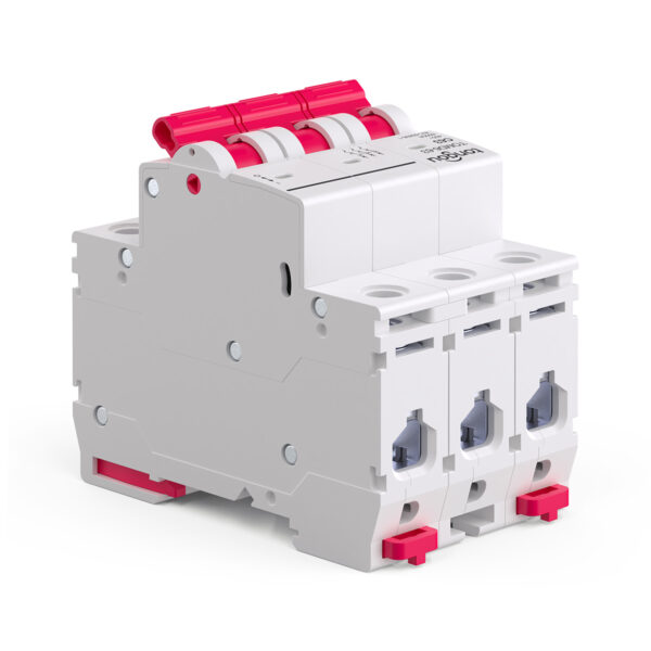 Interruttore magnetotermico AC Mini per casa C Curve 63A MCB Facile da installare - TOMD6 3P