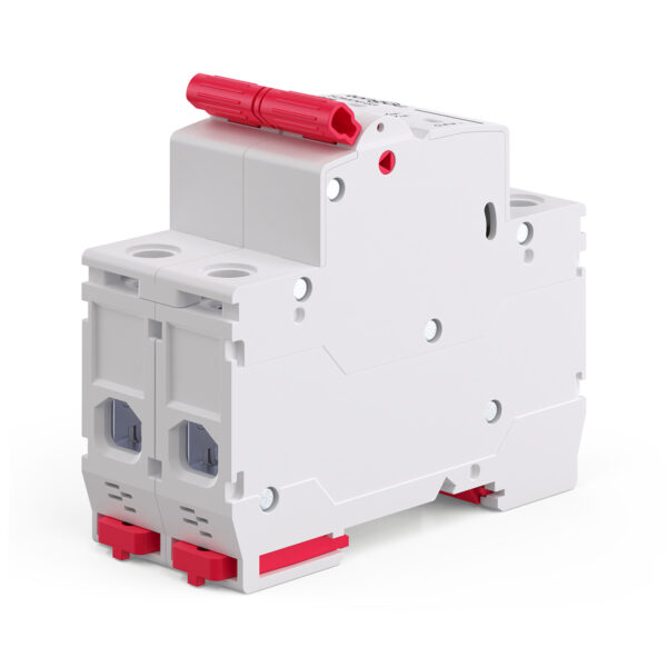 Mini Interruttore su Rail DIN AC MCB a Caratteristica C - TOMD6 2P