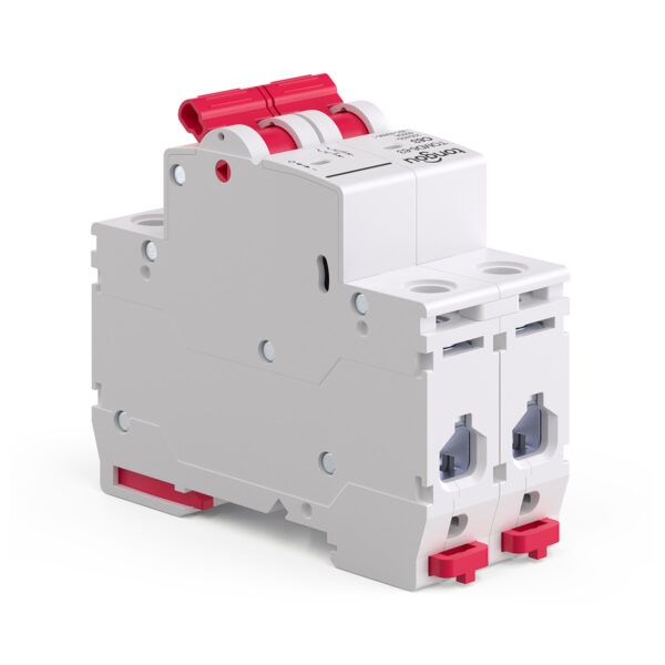 Mini Interruttore su Rail DIN AC MCB a Caratteristica C - TOMD6 2P