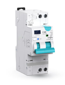 Interruttore Elettrico Smart Zigbee RCBO - TOSMR1