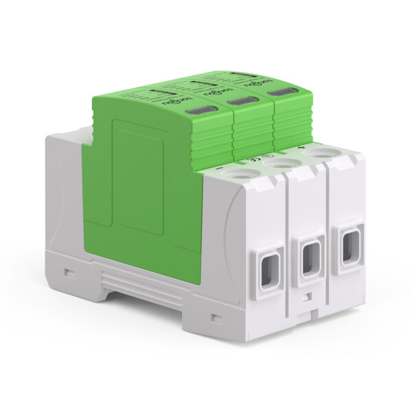 Dispositivo di Protezione da Scariche (SPD) TOSP-3P per Corrente Continua 500V 20KA~40KA con Distanze di Fuoriuscita Sicure di 10mm