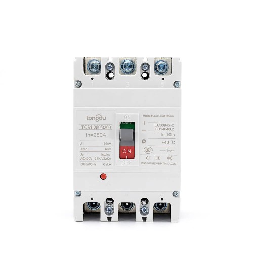 Interruttore differenziale a guscio TOS1 a 3 poli da 630 amp (MCCB)