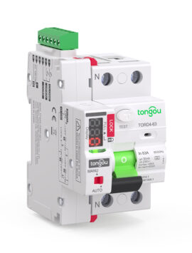 TOSAR+RD4A 4p tongou rccb interruttore automatico di riassestamento tipo a rcd
