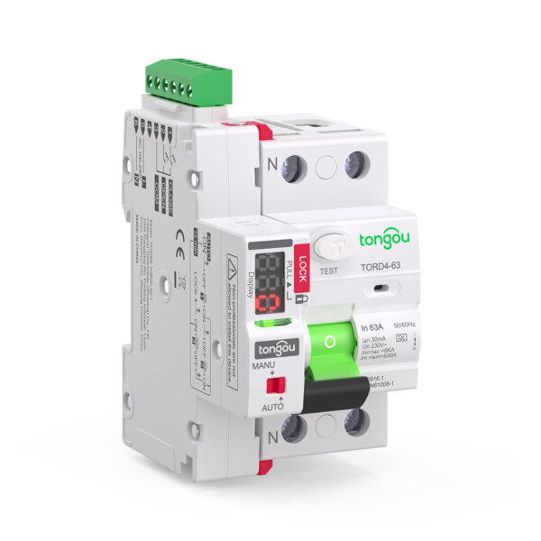 TOSAR+RD4A 4p tongou rccb interruttore automatico di riassestamento tipo a rcd