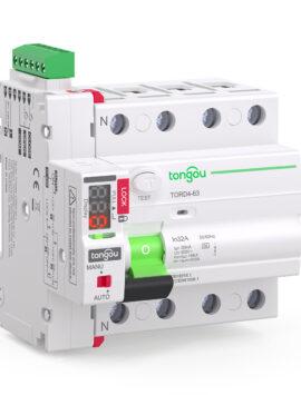 TOSAR+RD4A 4p tongou rccb interruttore automatico di riassestamento tipo a rcd