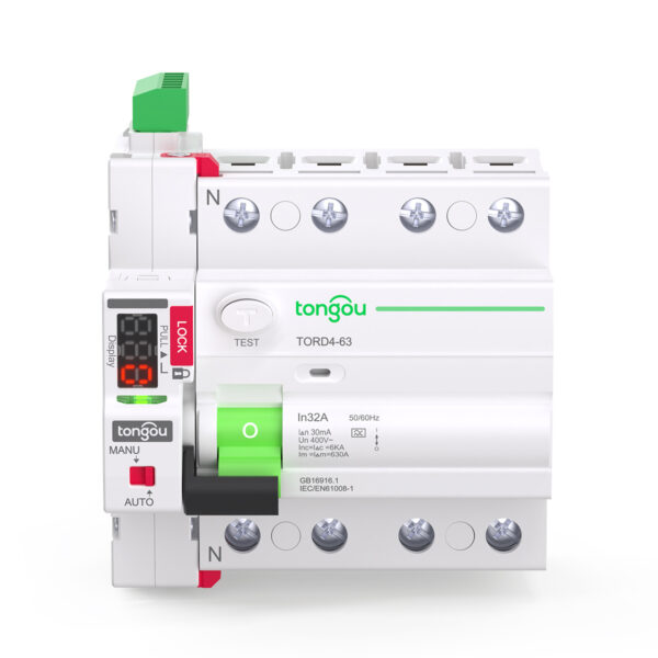TOSAR+RD4A 4p tongou rccb interruttore automatico di riassestamento tipo a rcd