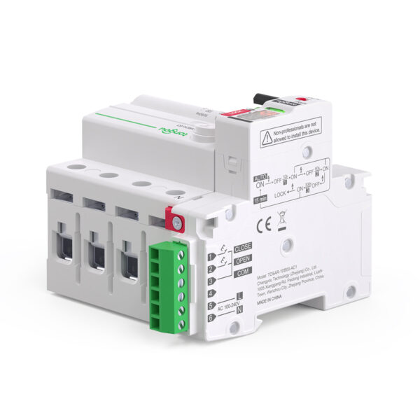 TOSAR+RD4A 4p tongou rccb interruttore automatico di riassestamento tipo a rcd
