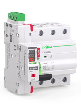 TOSAR+RD4B 4p auto recloser rcd rccb di Tongou