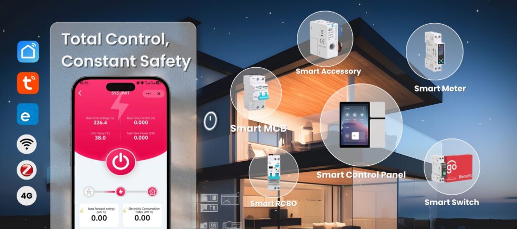 tuya smart control panel