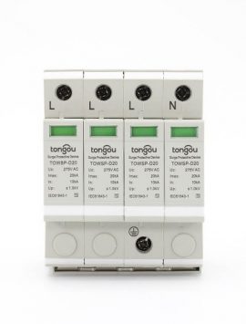 TOSP-D20 SPD 4-полюсный сетевой фильтр | Разрядник