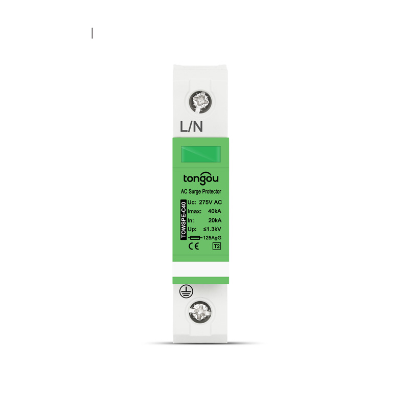 TOWSPE-C40-20kA-40kA-SPD-Surge-Protection-Device-T2