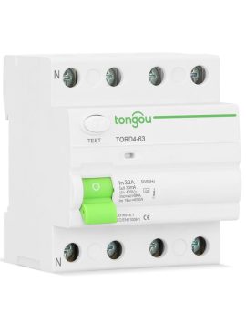 RCCB Residual Current Circuit Breaker RCD 30mA TORD4-63