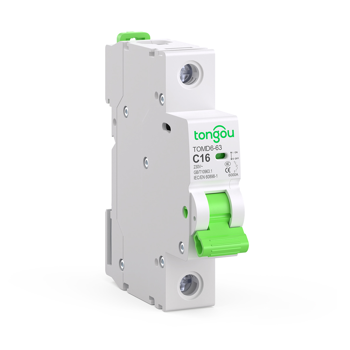 AC Mini Circuit Breaker C Curve -TOMD6 1P