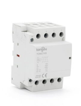 4 Pole Contactor Din Rail Household Modular