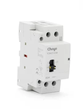 TOWCTH 2P AC Manual Modular Contactor With Manual Control Switch