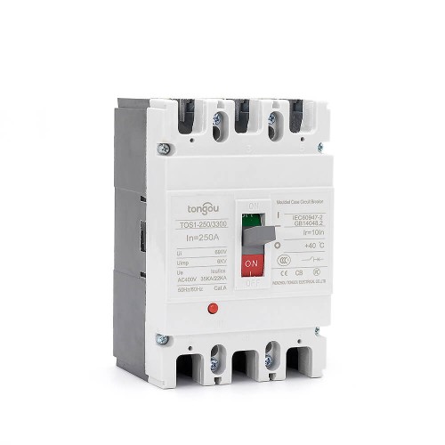 TOS1 3 Pole 250A MCCB Moulded Case Circuit Breaker