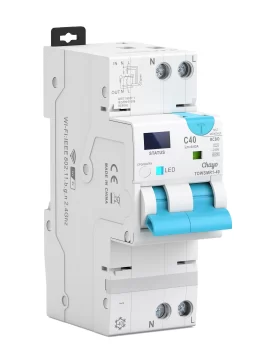 SMR1-JWTA_Chayo-Type A DIN Rail Smart RCBO Leakage Protection wifi tuya
