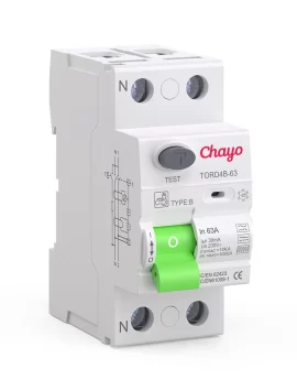 TORD4B-2P-Type-B-RCD-(1)_Chayo-Type B rcd 2P residual current device
