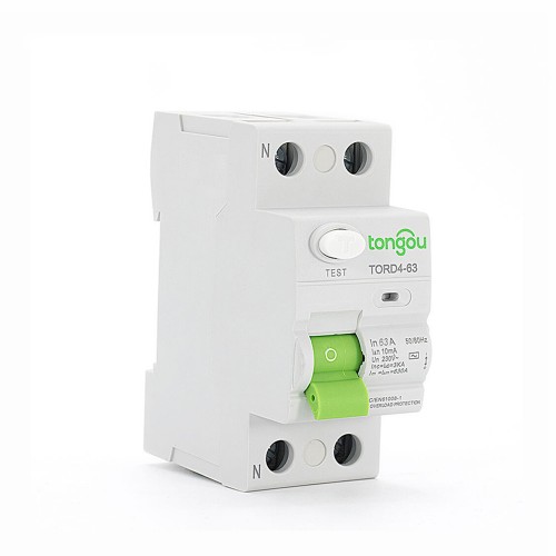 63A RCCB 10mA RCD Residual Current Circuit Breaker TORD4