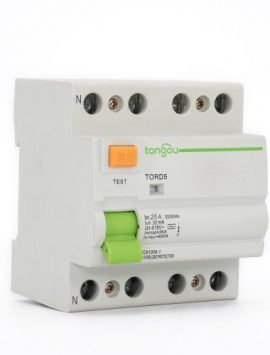 TORD5 4P 25A 30mA RCCB Residual Current Circuit Breaker