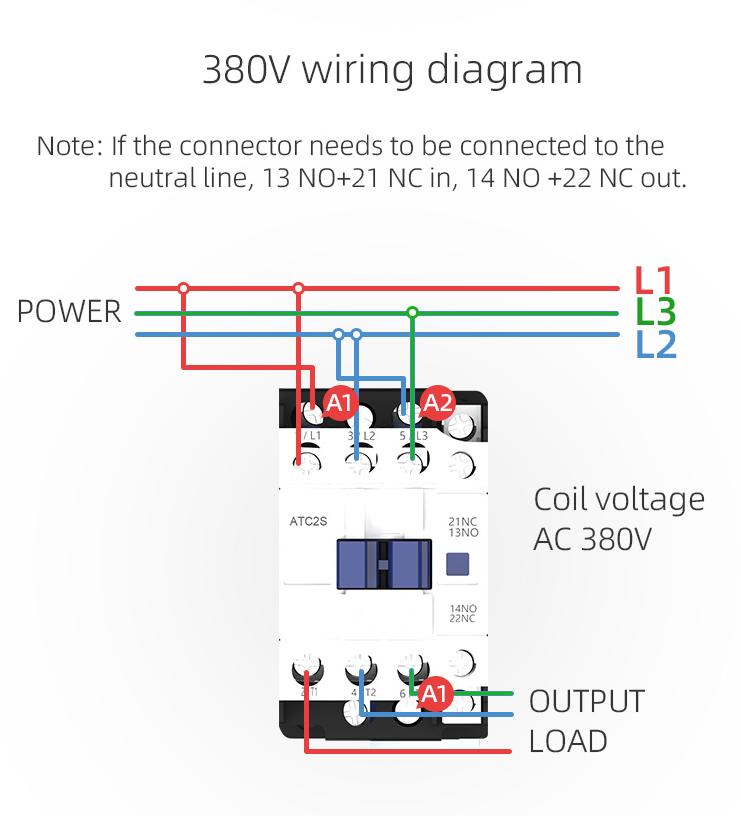 380V wiring diagram
