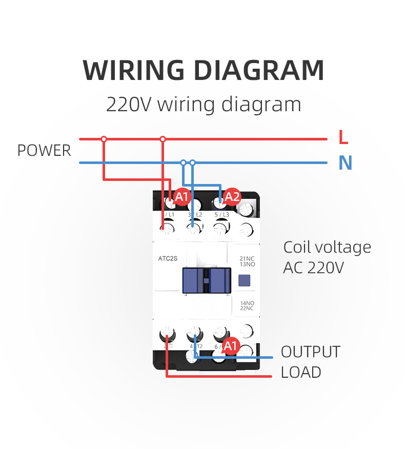 How to wire a Contactor