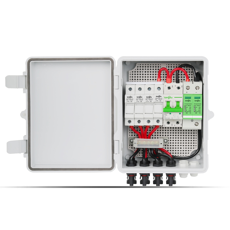 Solar-PV-EV-System-TOCB-PV4-E-550V-PV-combiner-box-