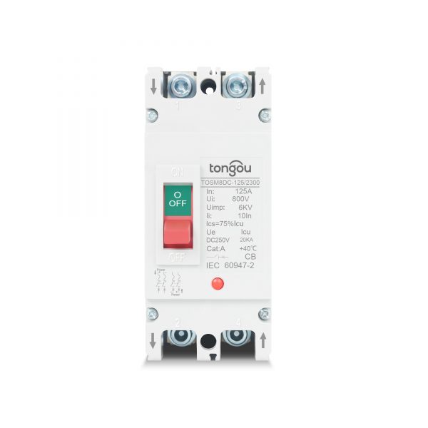 TOSM8DC-125 125A DC MCCB