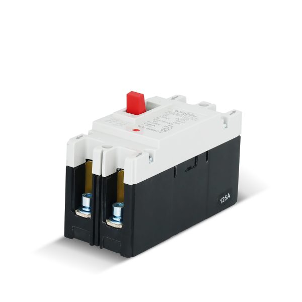 DC MCCB 125A 550V PV Solar Molded Case Circuit Breaker